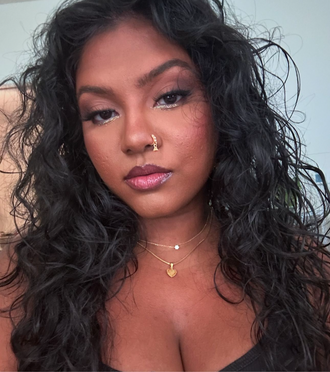 Best Set of Dangling Hoop Nose Rings