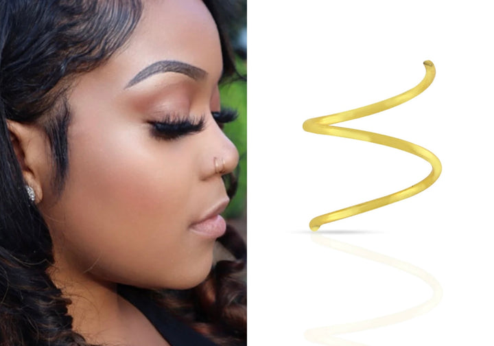 Spiral Nose Ring
