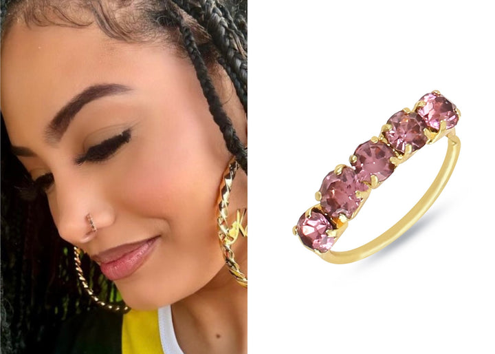 Light Pink Nose Ring