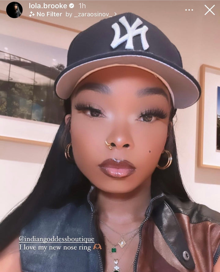 Claw Dangling Nose Ring