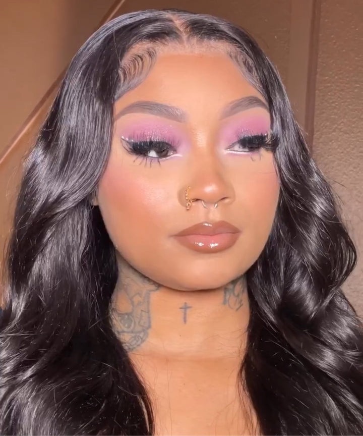 Light Pink Dangling Nose Ring