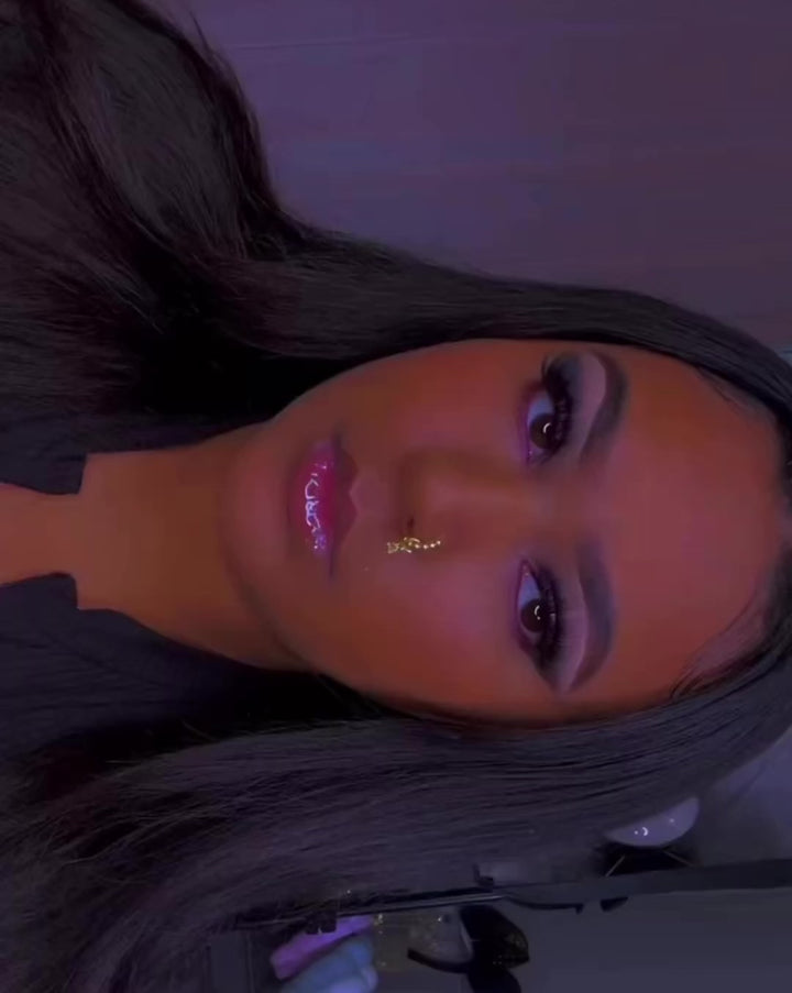 Crown Hoop Nose Ring, Gold Plated and Silver available