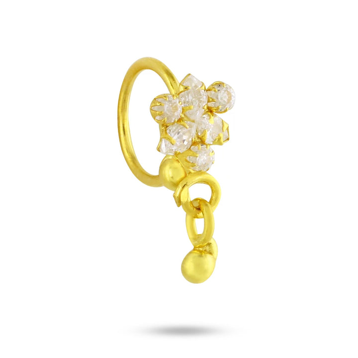 14k Gold Plated Cute Hoop Nose Ring