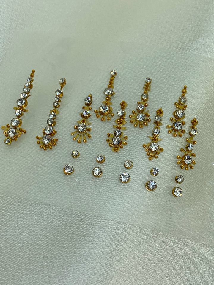Gold Bindis - CROWN Collection