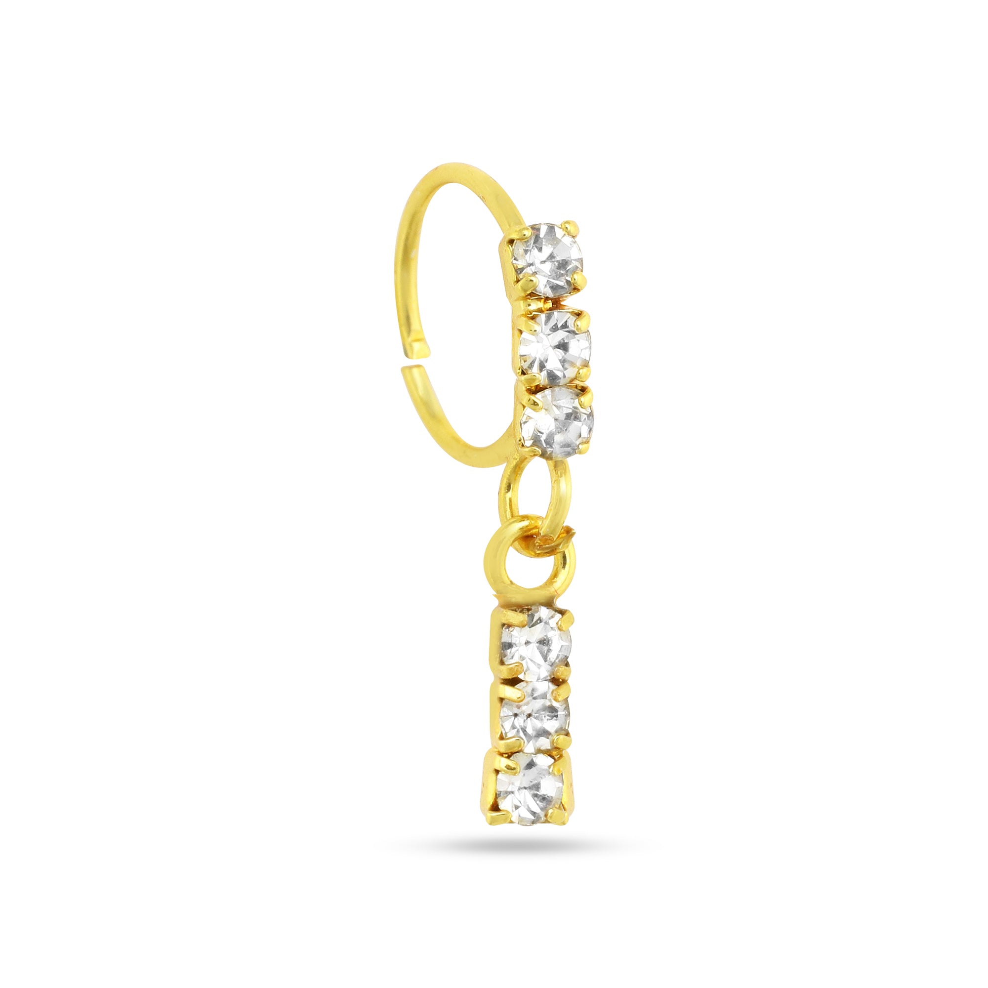 Buy Malabar Gold & Diamonds 22k (916) yellow-gold Nose Pin for Women at  Amazon.in
