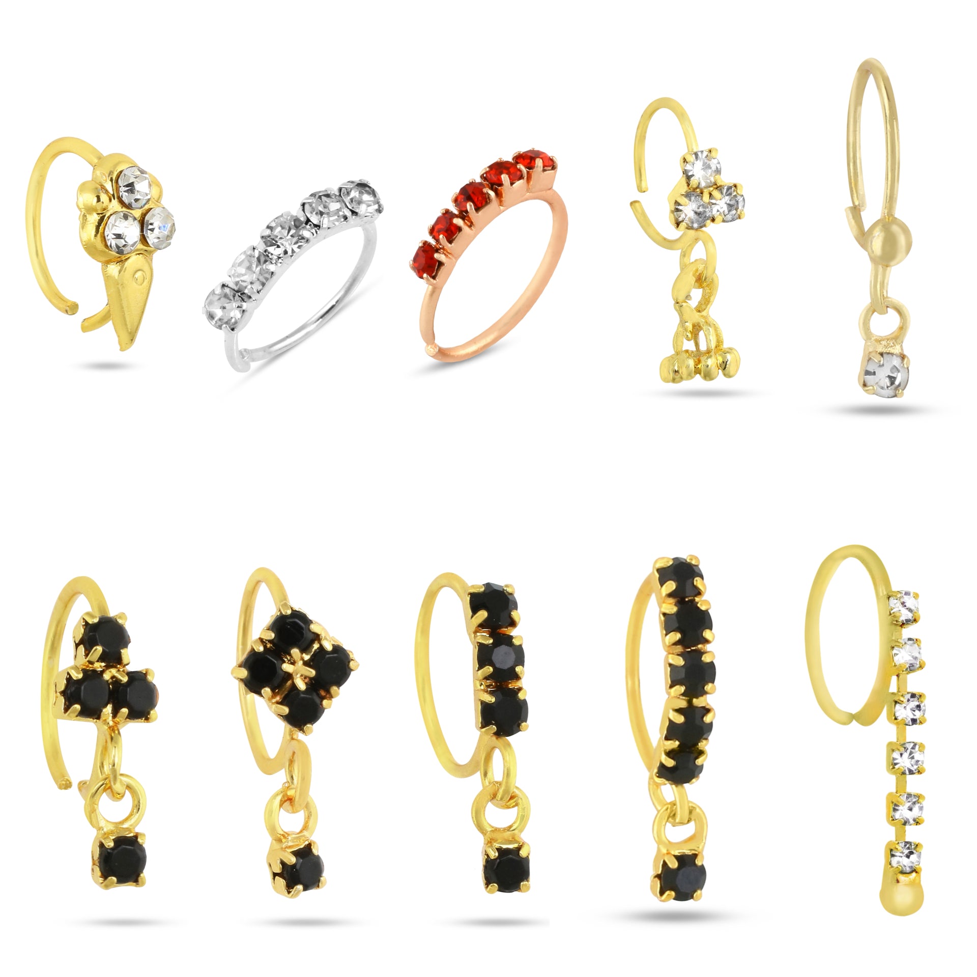 20 Set Of Nose Rings