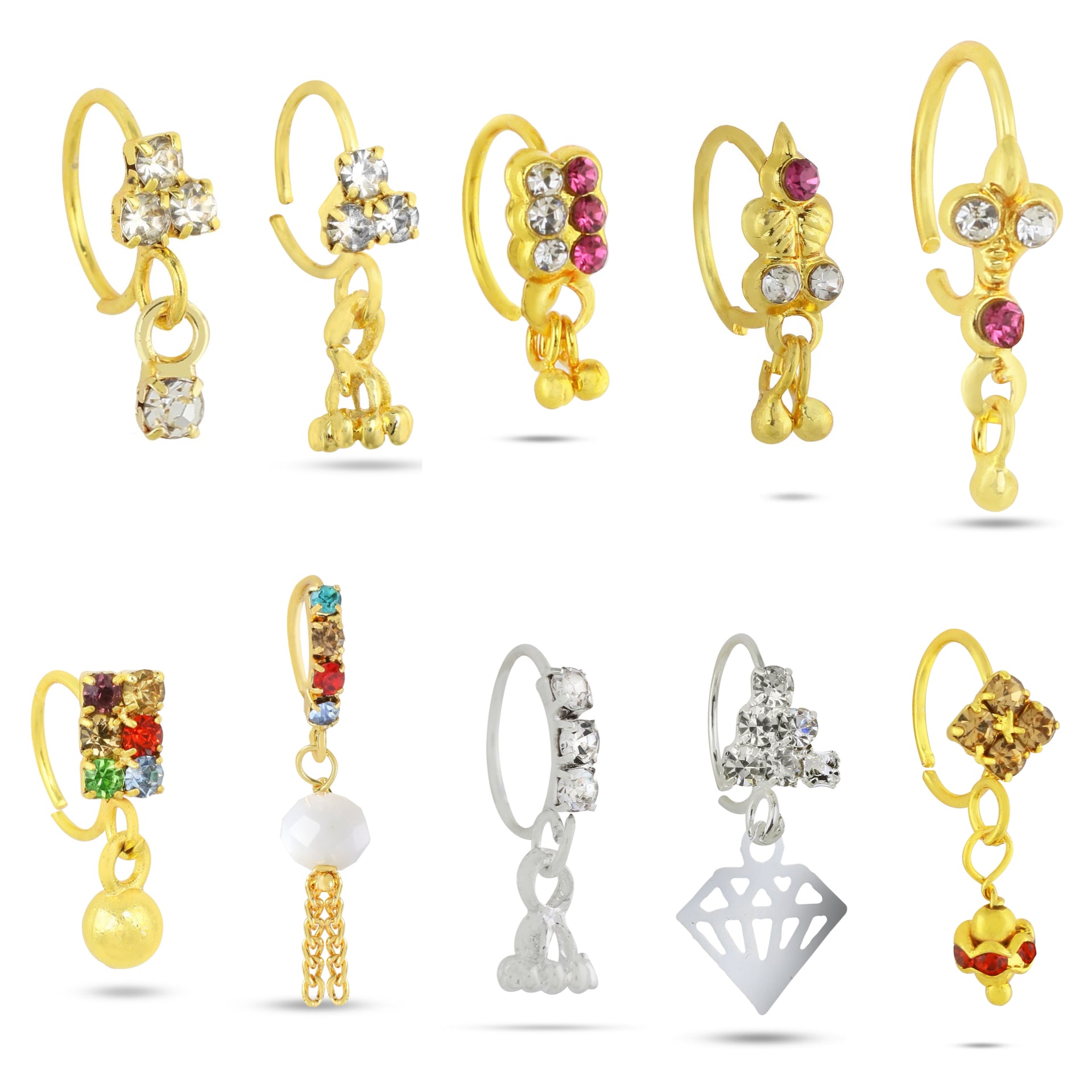 20 Set Of Nose Rings
