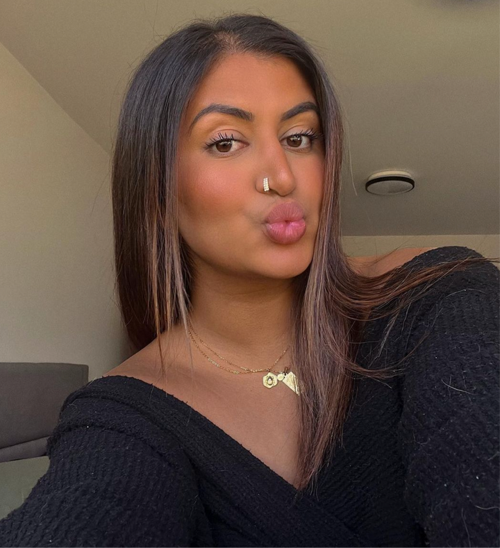 Thick Gold and Diamond Nose Ring