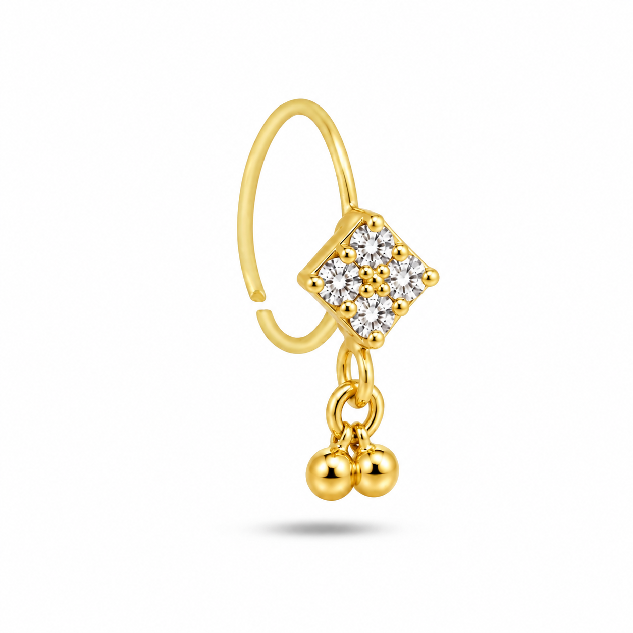 Jasmine Dangling Nose Ring
