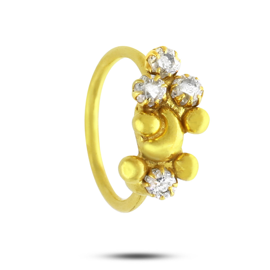 14K Gold Plated Nose Ring