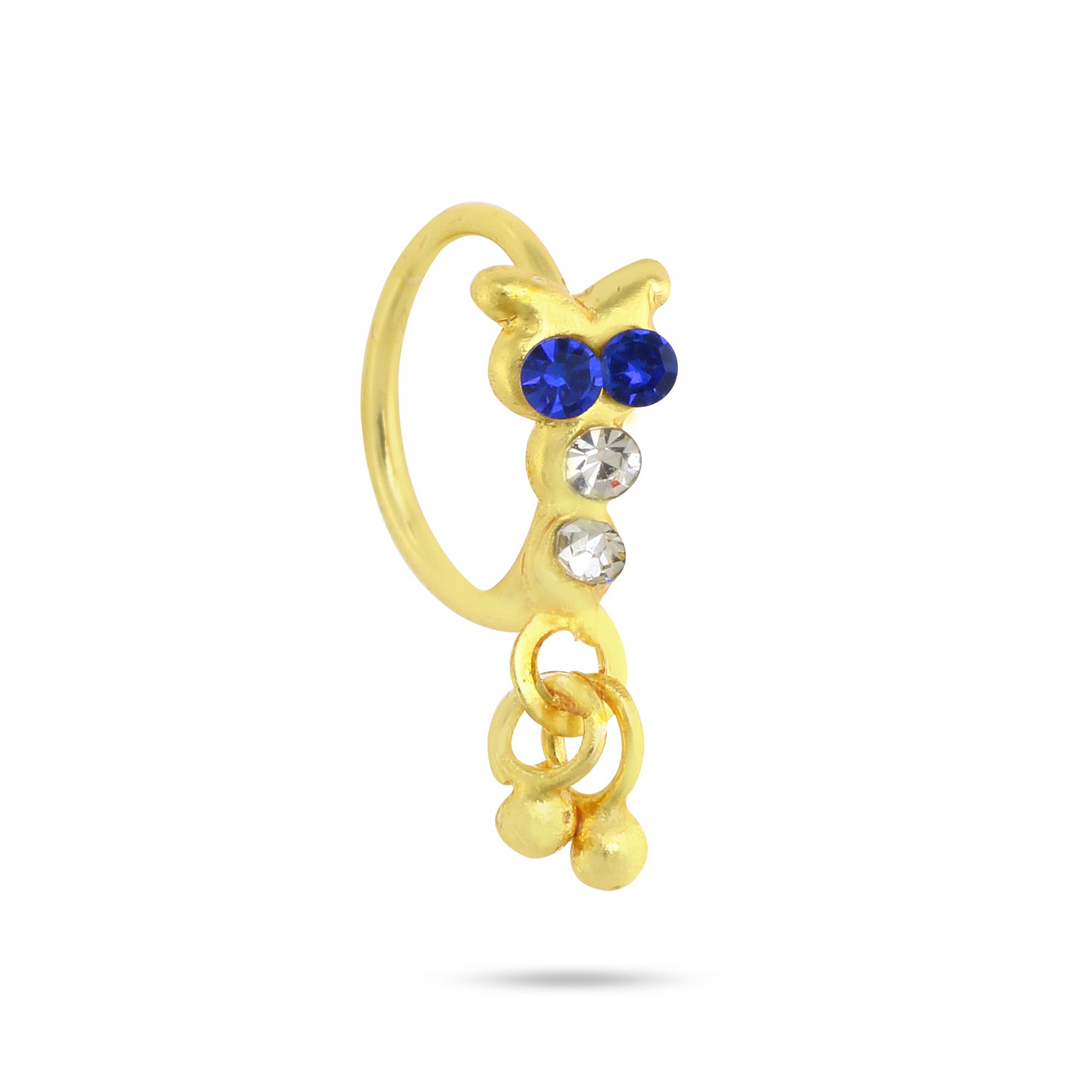 Owl Design Dangling Nose Ring