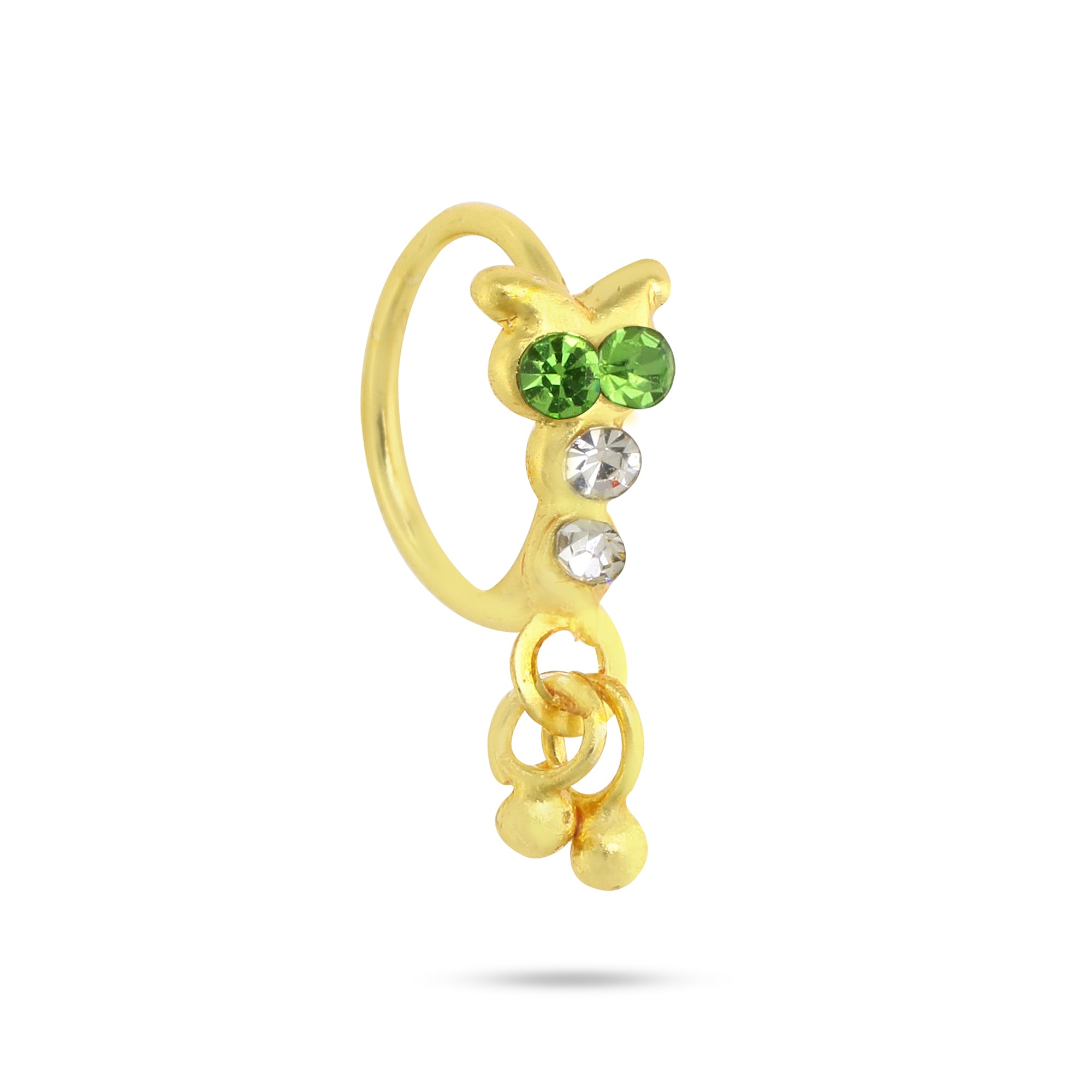 Owl Design Dangling Nose Ring