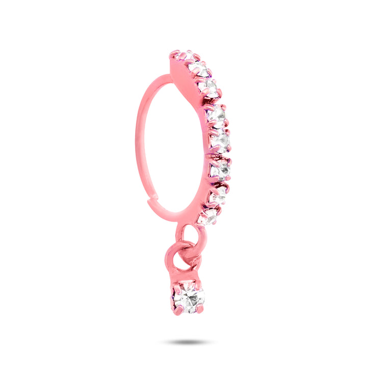 Ultimate Pink Nose Ring Set of 8