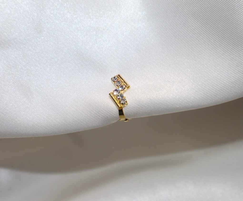 Gold clip sales on nose ring