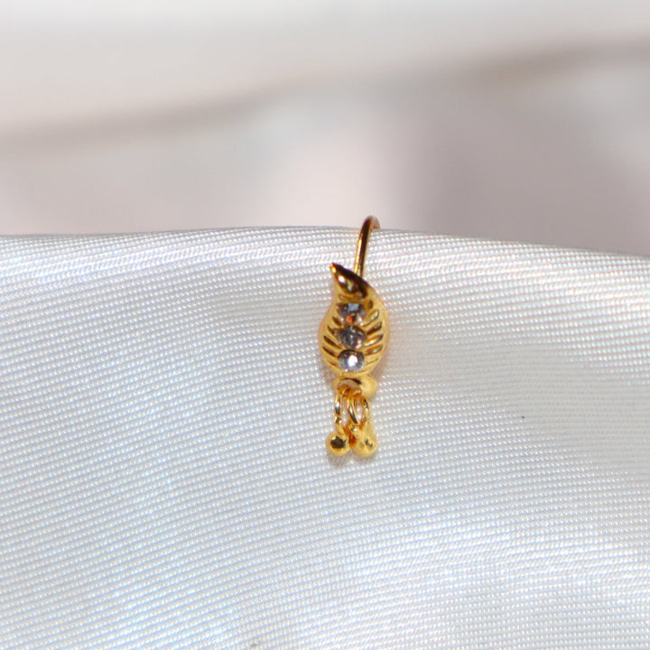 Fall Leaf Set of 4 Nose Rings