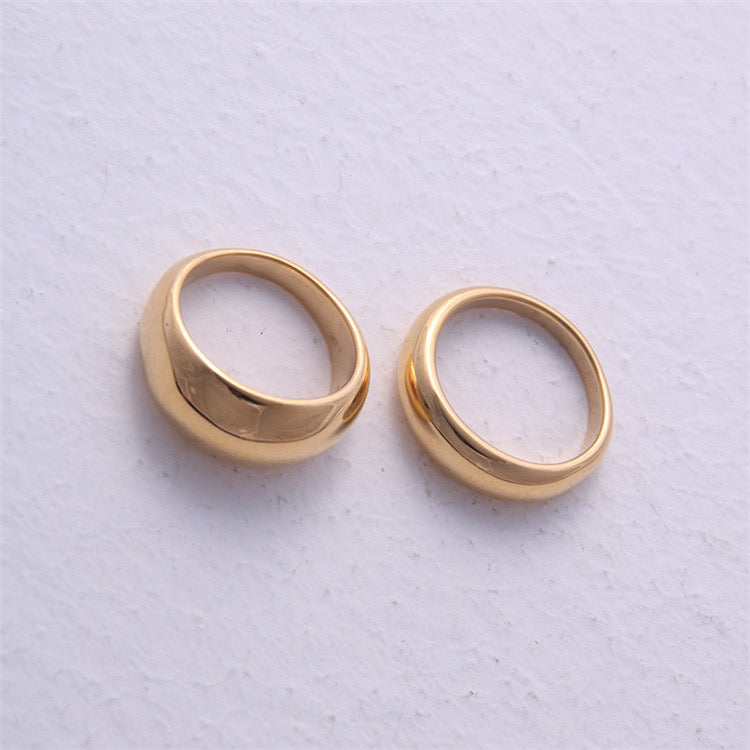 Thick Gold Ring