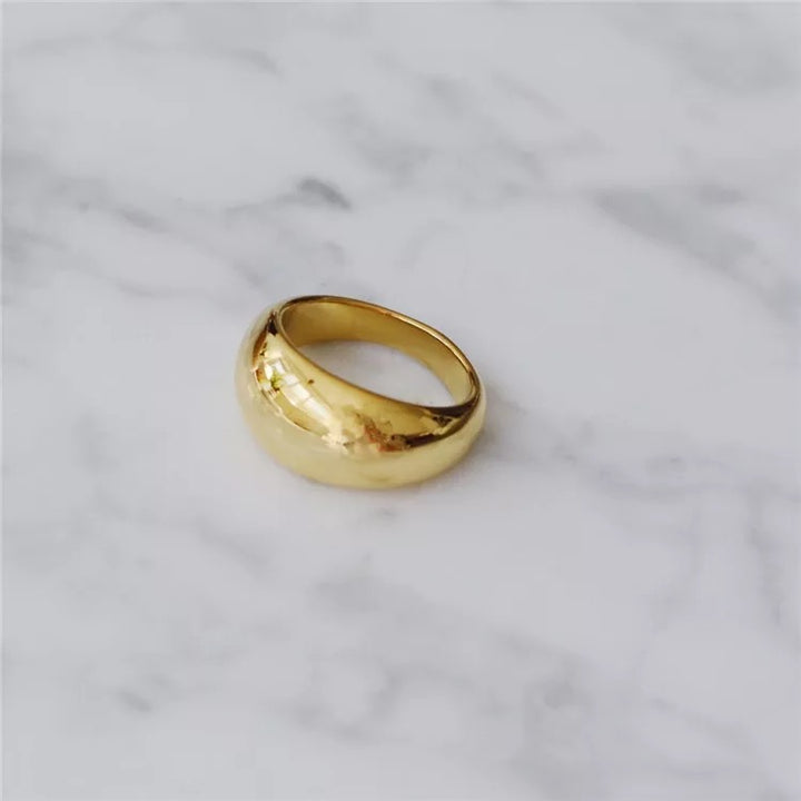 Thick Gold Ring