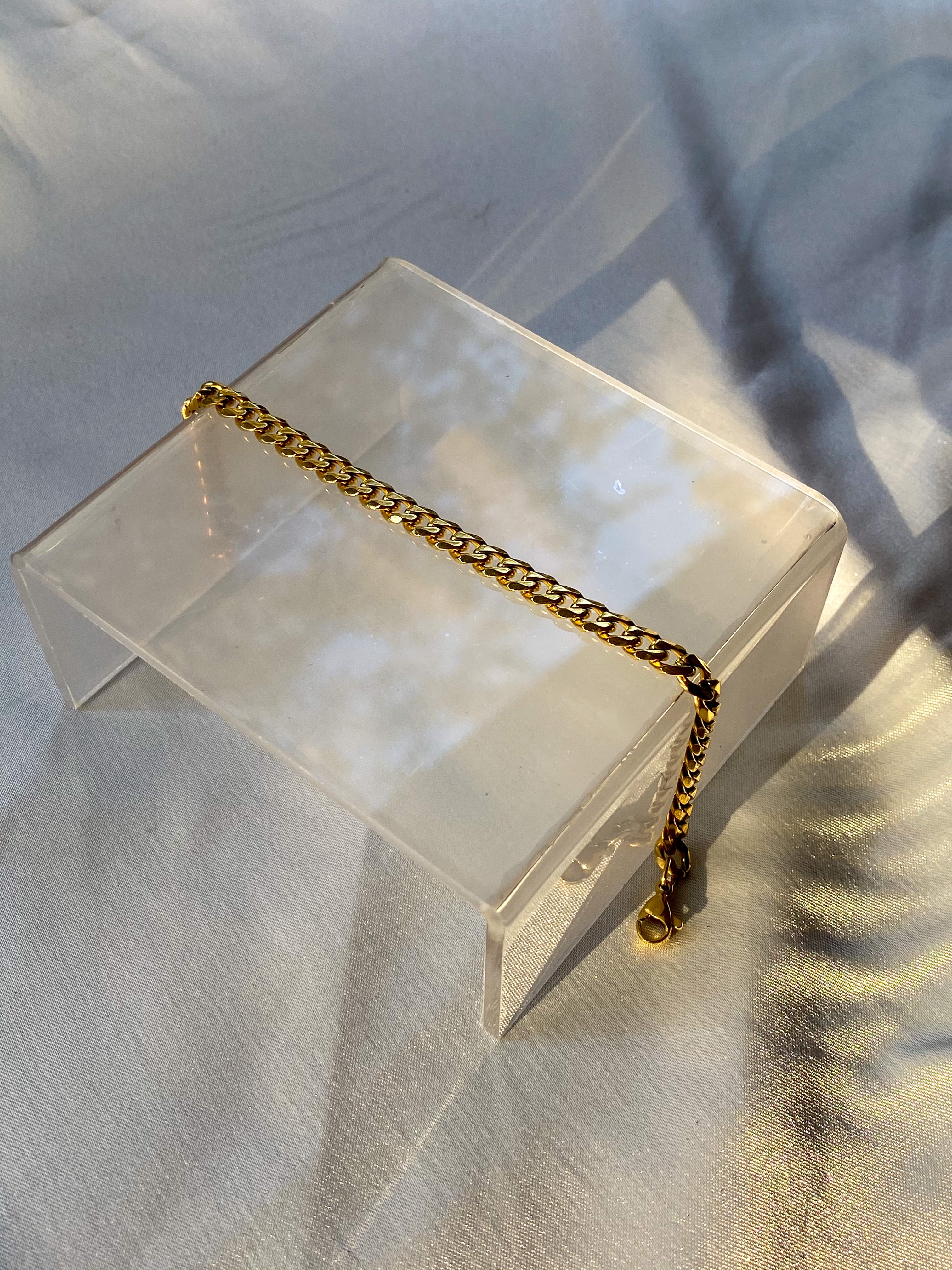 Cuban Link Anklet or Bracelet