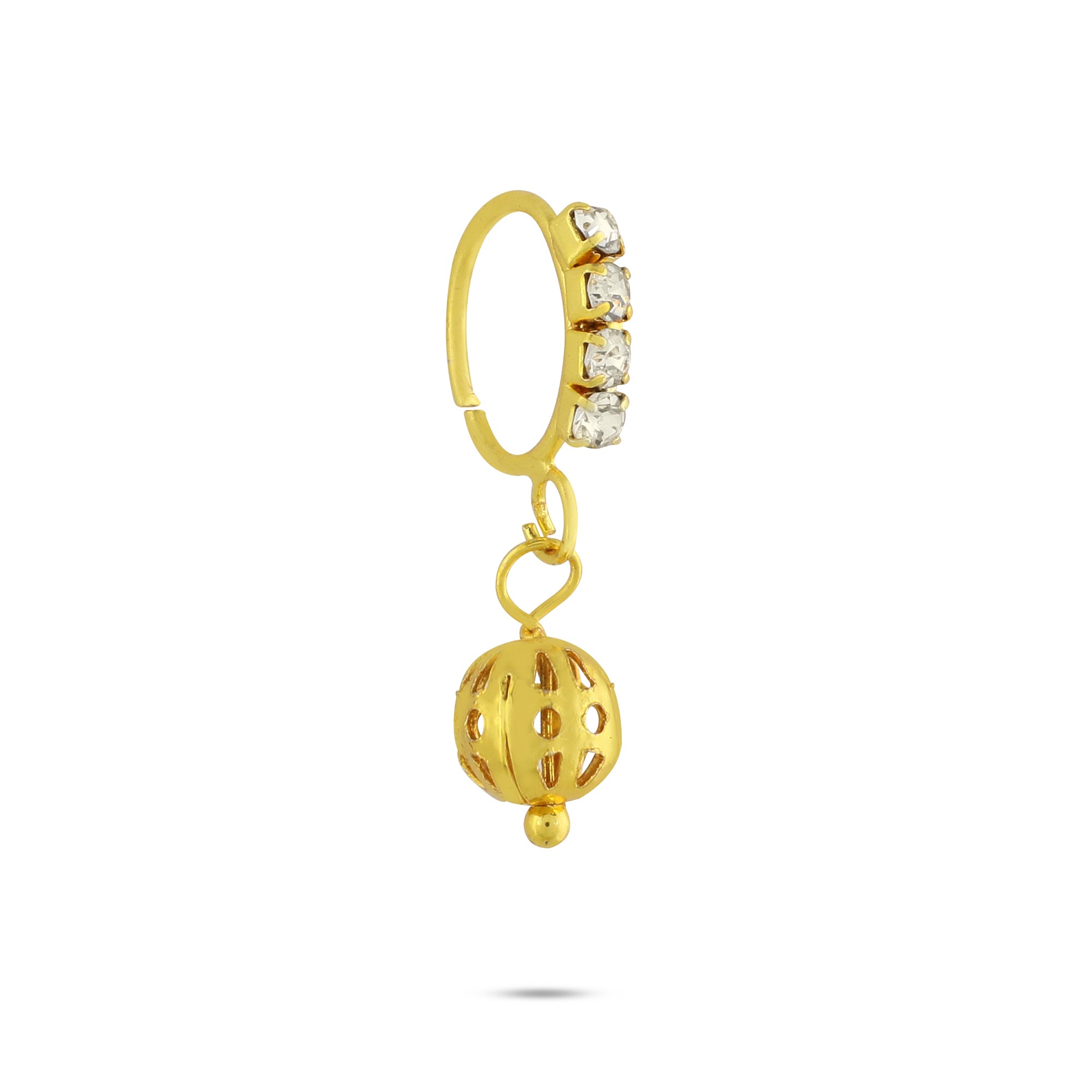 Ultimate Set of 10 Gold Nose Ring Set – Indian Goddess Boutique llc